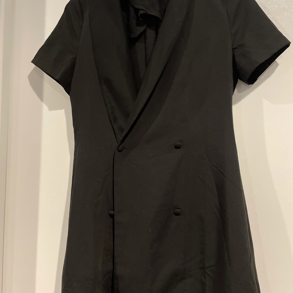 Hot Mini De Philo Tuxedo Dress